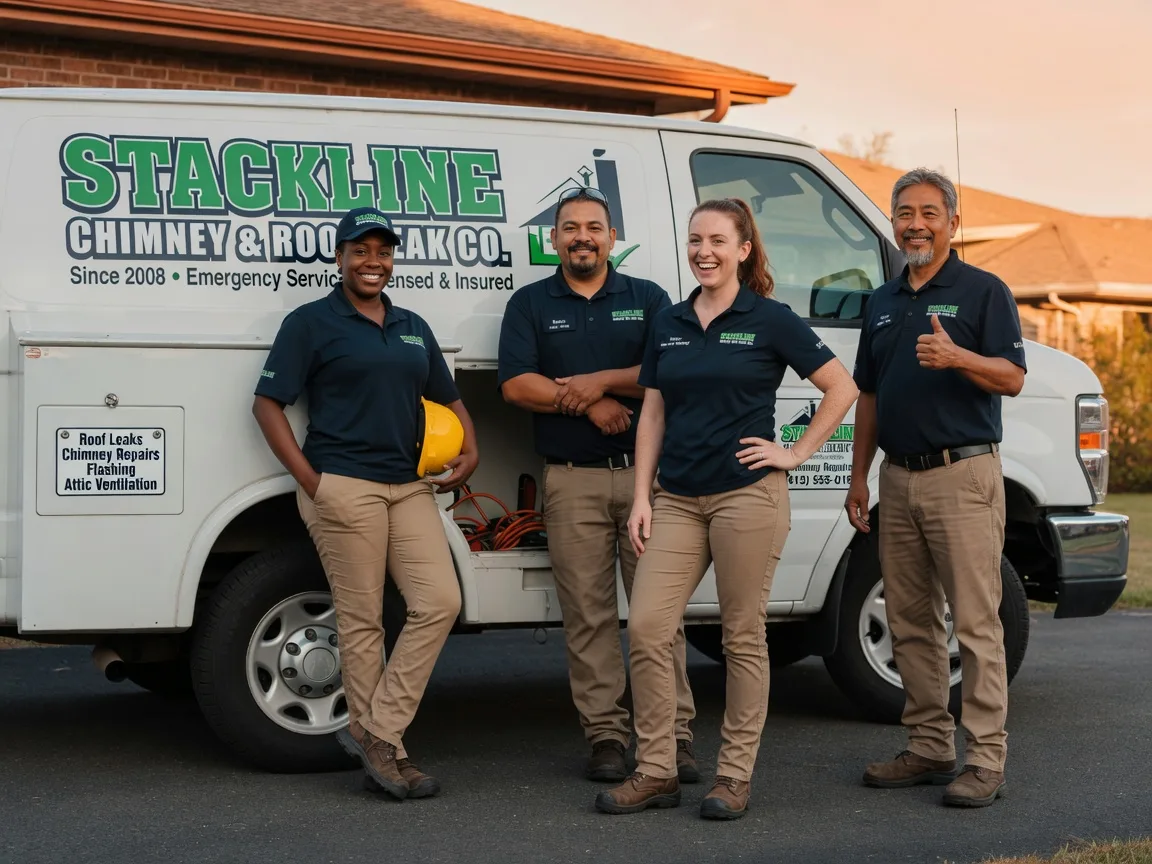 Chimney flashing repair company in Concord, GA